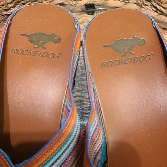 EUC Rocket Dog Criss-cross Wedges size 9.5 - Picture 5 of 9